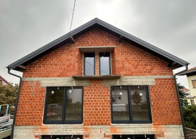 Montaža PVC stolarije u antracit boji – Trnovec Bartolovečki